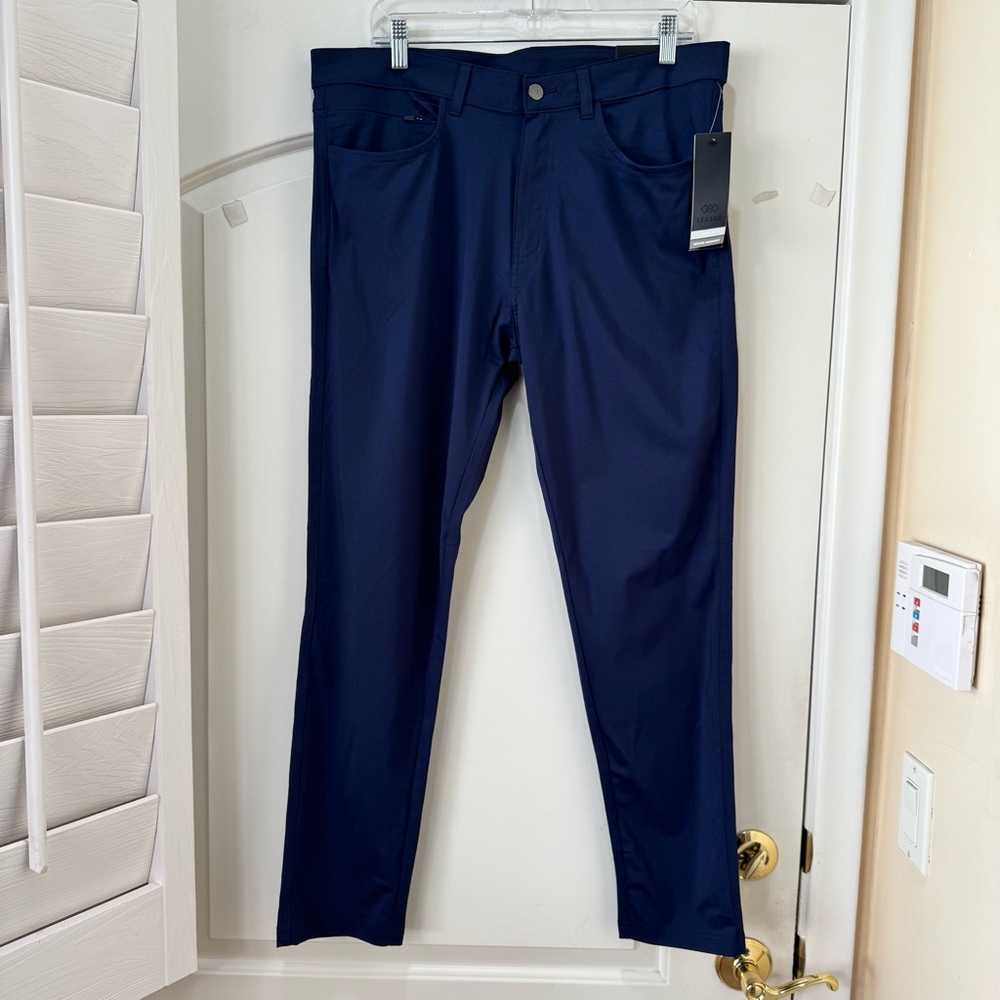 Legends Stretch Mens Navy Pants Size 34 x 30